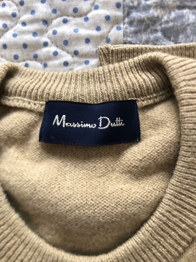 jersey marron massimo dutti