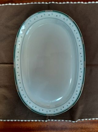 Piatto da portata ovale Güral Porselen