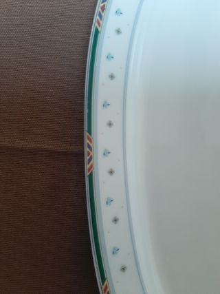 Piatto da portata ovale Güral Porselen