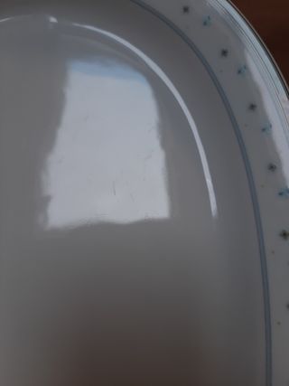 Piatto da portata ovale Güral Porselen