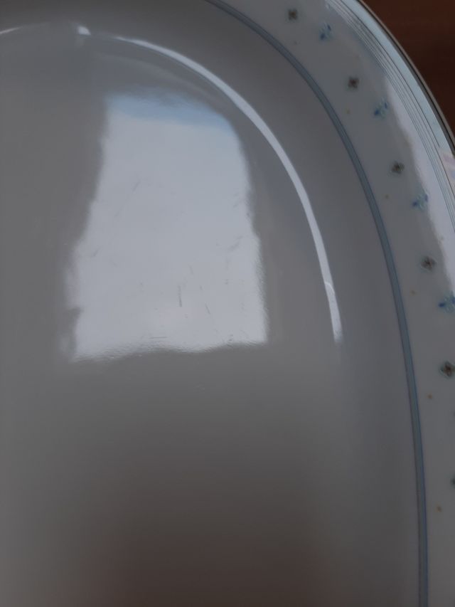 Piatto da portata ovale Güral Porselen