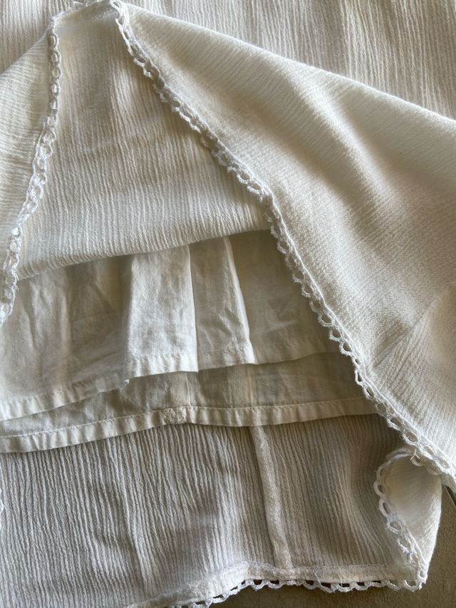 VESTIDO BLANCO MANGA LARGA