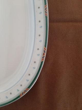 Piatto ovale Güral Porselen