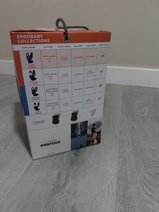 Mochila porteo portabebes ergonomica ergobaby