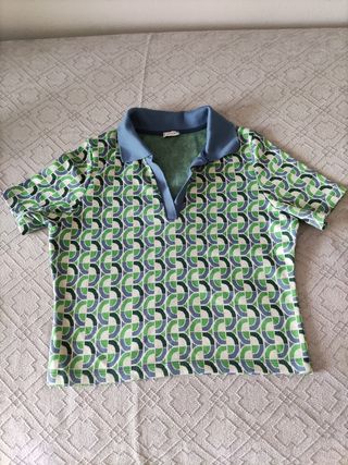 Top polo pimkie manga corta