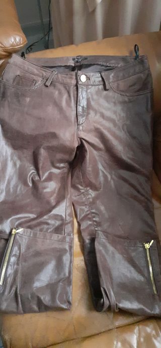Pantalón Piel Mujer