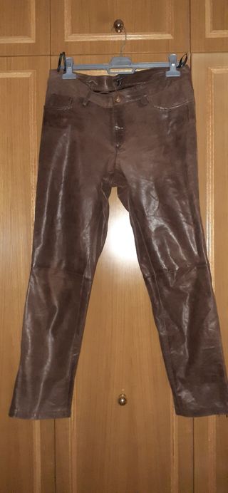 Pantalón Piel Mujer