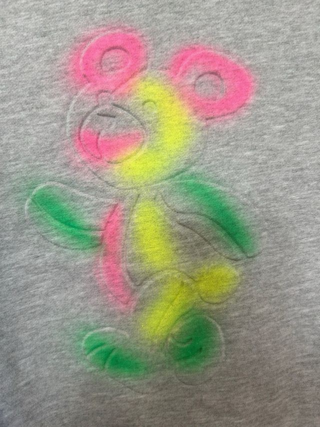 sudadera osito en relieve