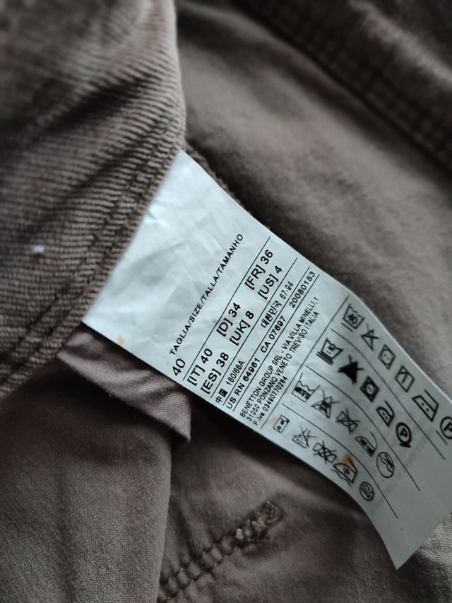 Benetton pantalone donna