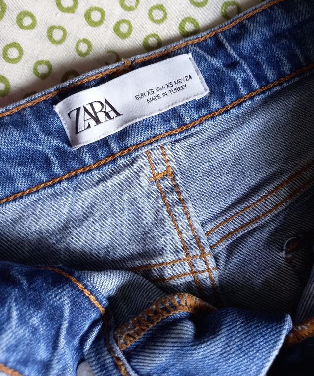 Falda denim TXS Zara