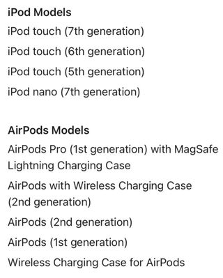 Apple Lightning Dock blanco A1605 USADO