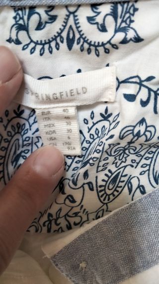 Camisa mujer Springfield 