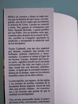 Médico de cuerpos y almas. T. Caldwell