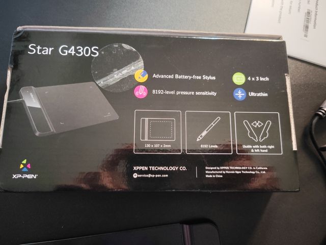Tableta de dibujo xpen star G430S