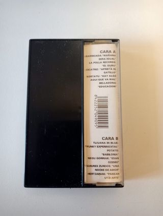 Cassette rock punk recopilatoria grupos euskalherr