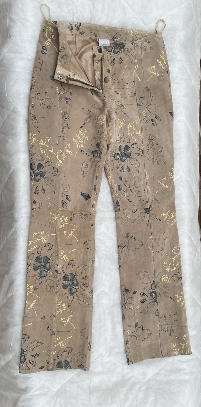 Pantalon de ante natural Will Sons Leather