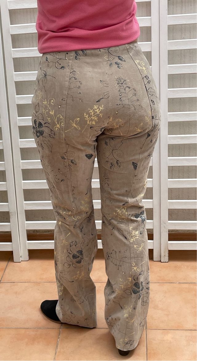 Pantalon de ante natural Will Sons Leather