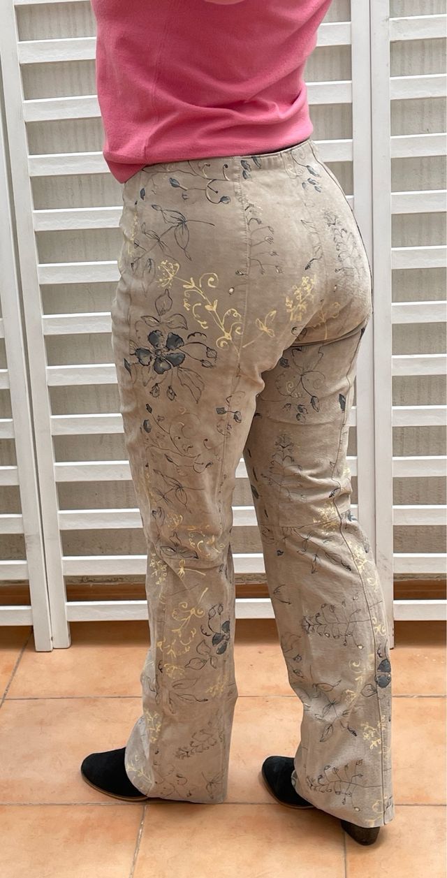 Pantalon de ante natural Will Sons Leather