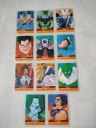 carte Dragonball Z e Dragonball GT Lamincards