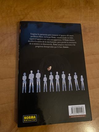 Pack de 4 libros Ataque a los titanes