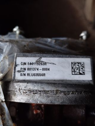 TURBO RF 144119263R GT1241 H8201164371 9263R NV200