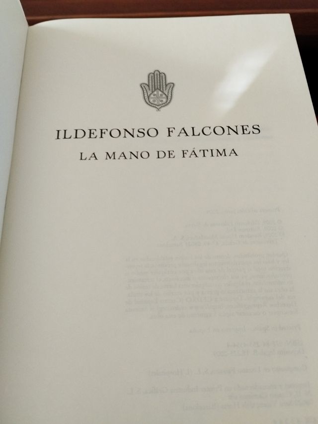 Libro La mano de Fátima