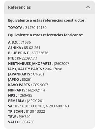 Bombin embrague AISIN CRT-086 Toyota