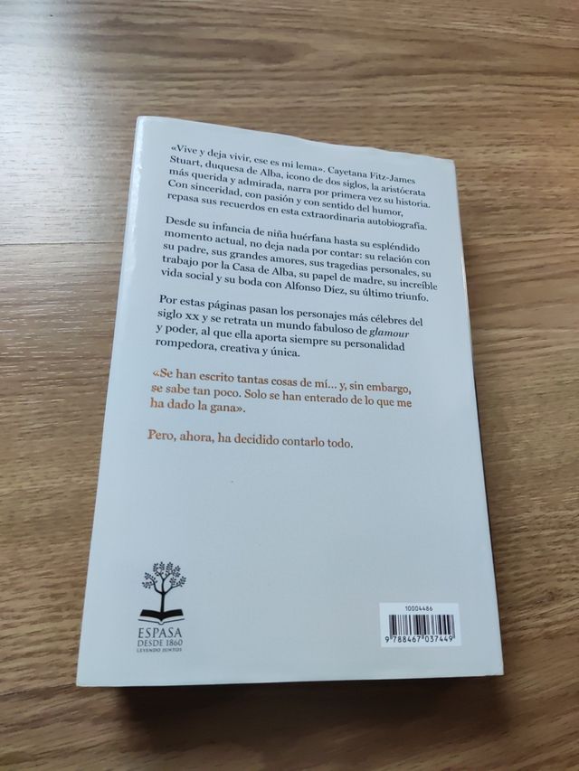 Yo, Cayetana Duquesa de Alba