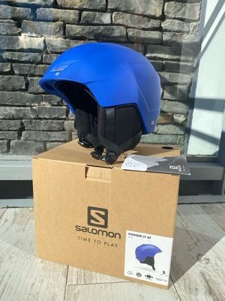 Casco ski salomon talla S. 53-56cm.