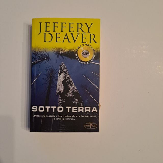 Libro nuovo di Jeffery Deaver, Sotto terra