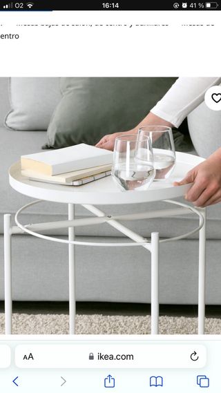 Mesa Auxiliar Ikea Nueva