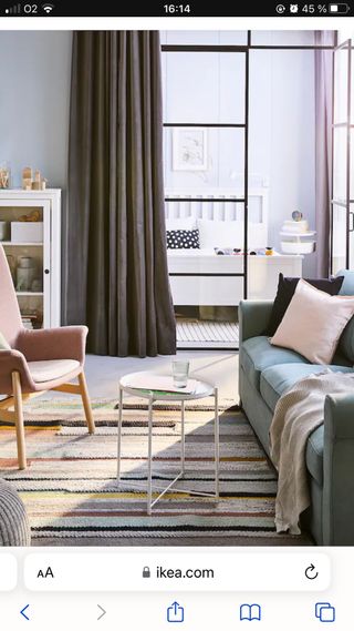 Mesa Auxiliar Ikea Nueva