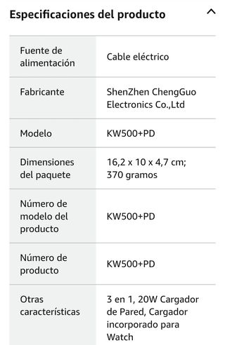 Cargador inalámbrico magnético