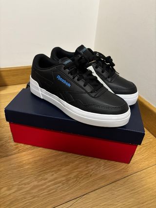 Deportivas Reebok Royal Techque cuero nuevo negro