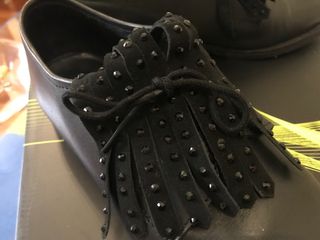 Francesine in pelle con frange n.40 Floreiza