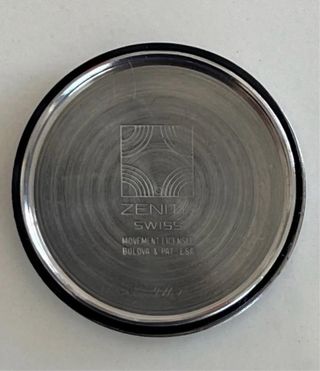 RELOJ ZENITH XL-TRONIC CHAPADO EN ORO AÑO1990