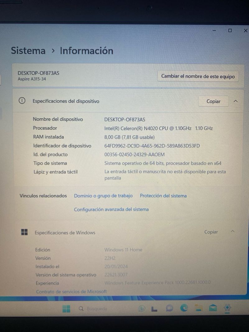 Acer Aspire 3 afbeelding 2