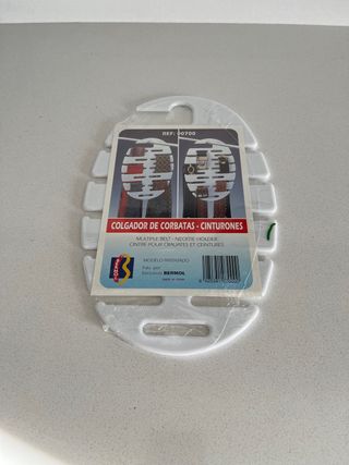Percha corbatas/ cinturones