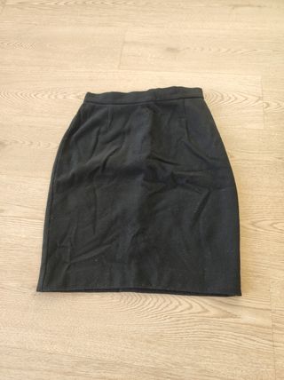 FALDA PAÑO ZARA 38/40