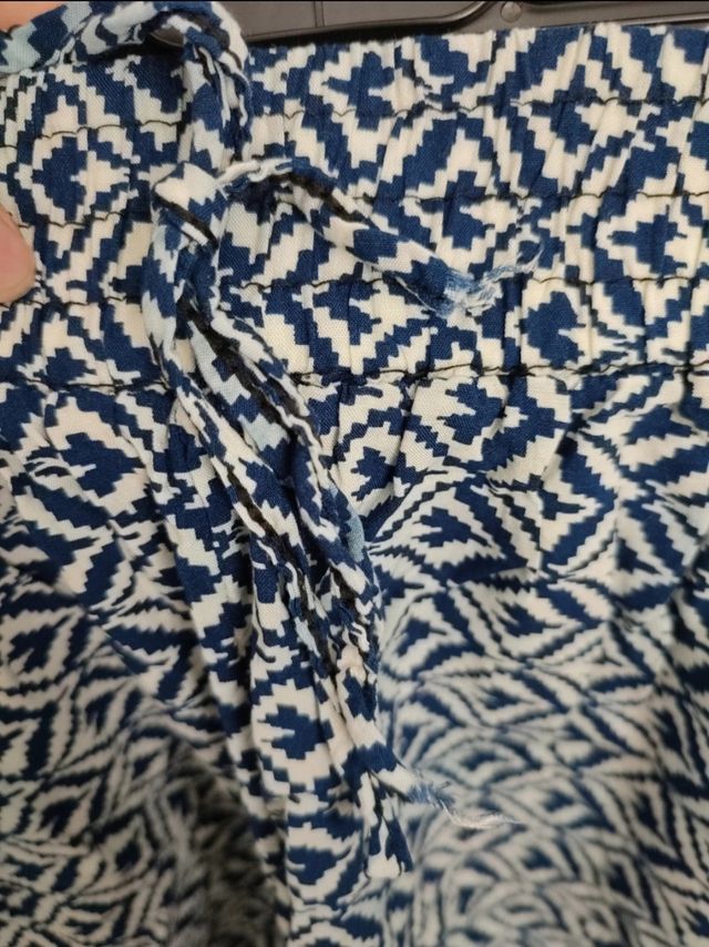 Pantaloncini etnici blu