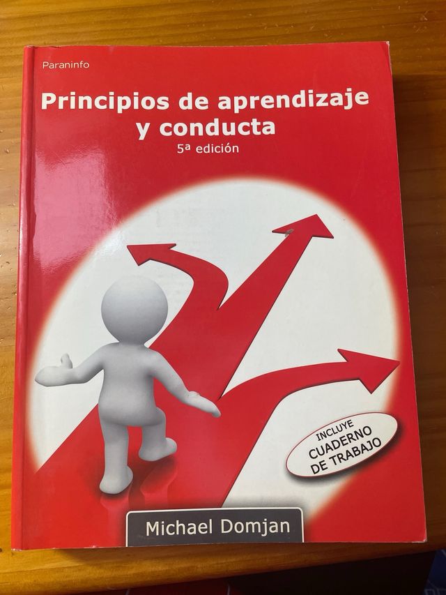 Libro principios de aprendizaje y conducta