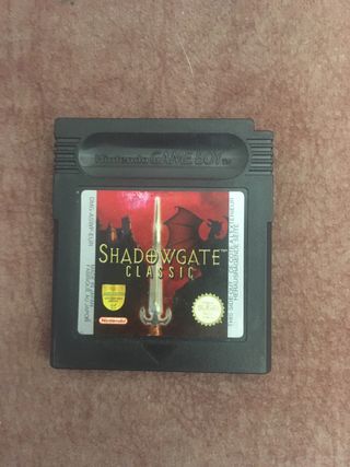 SHADOWGATE CLASSIC GAME BOY