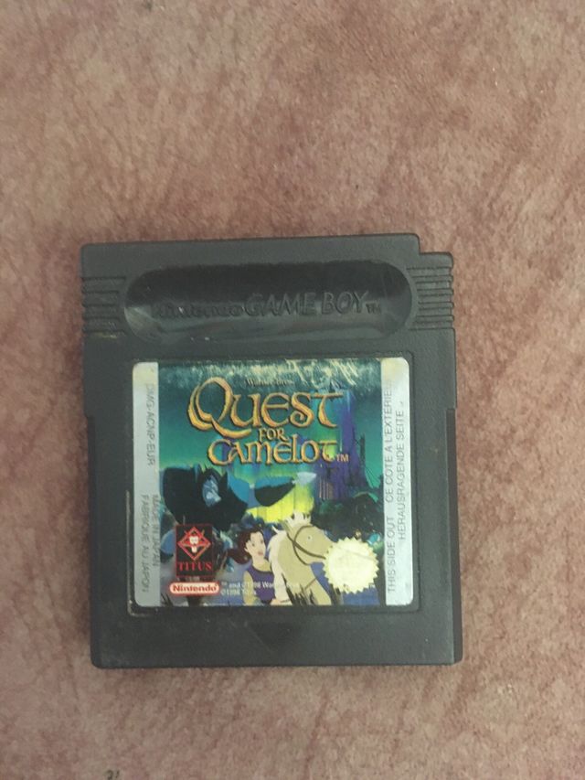 QUEST FOR CAMELOT GAME BOY