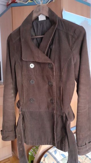 Chaquetón marrón talla M