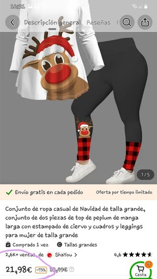 Conjunto de Navidad