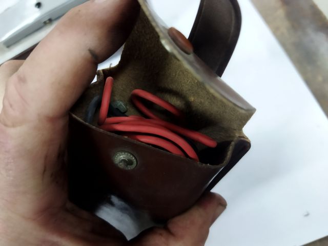 Medidor de aislamiento vintage