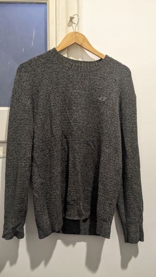 Jersey/Sweater Hollister gris S