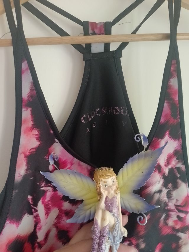 Camiseta deportiva flores