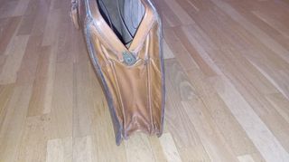 maletín cuero vintage