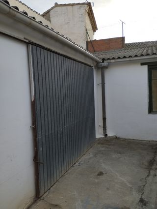 Puerta corredera hierro garaje o almacén